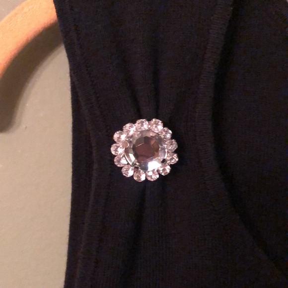 Vintage Designer originals Black soft knit tank - Picture 5 of 6